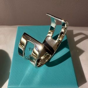 Tiffany Sterling silver open cuff bracelet